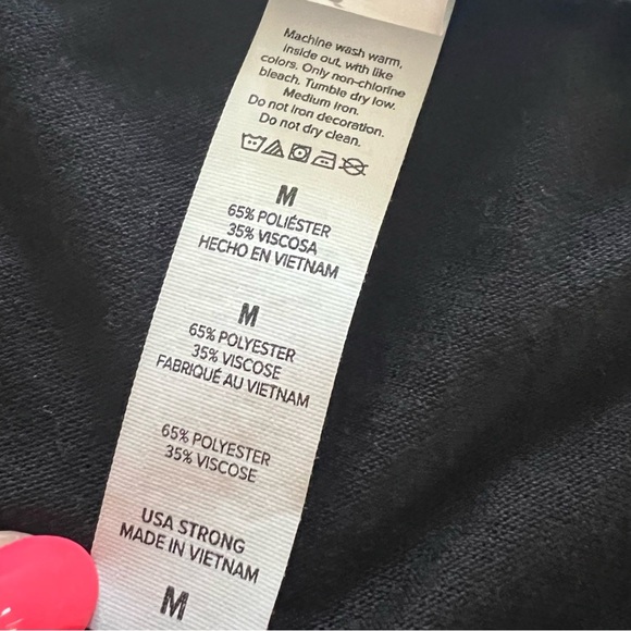 Childless Cat Ladies Against Fascism Black Cat Flower Graphic Tank Top Sz Medium - Picture 7 of 8